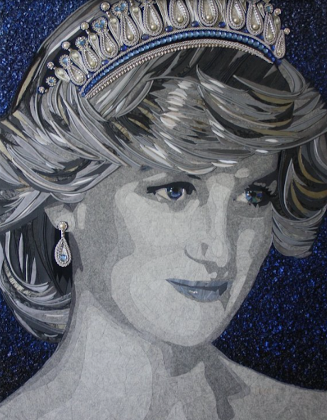 "Princess Diana" (135 CM X 97 CM)