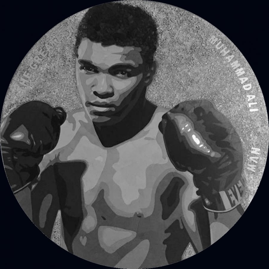 "Muhammad Ali" (doorsnede 100 CM)