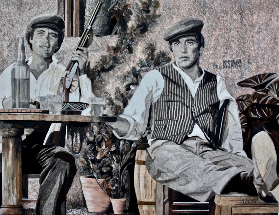 Scene "The Godfather" (100 CM X 130 CM)