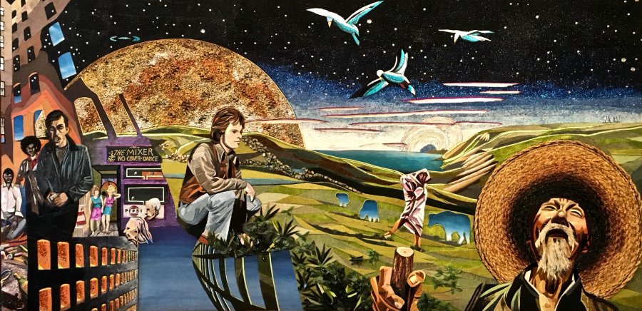 "Hard Nose The Highway" Van Morrison (90 CM X 180 CM)