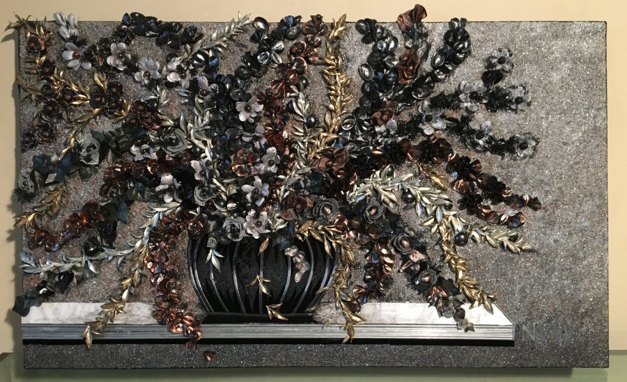 "Boeket Brons" (62 CM X 102 CM)