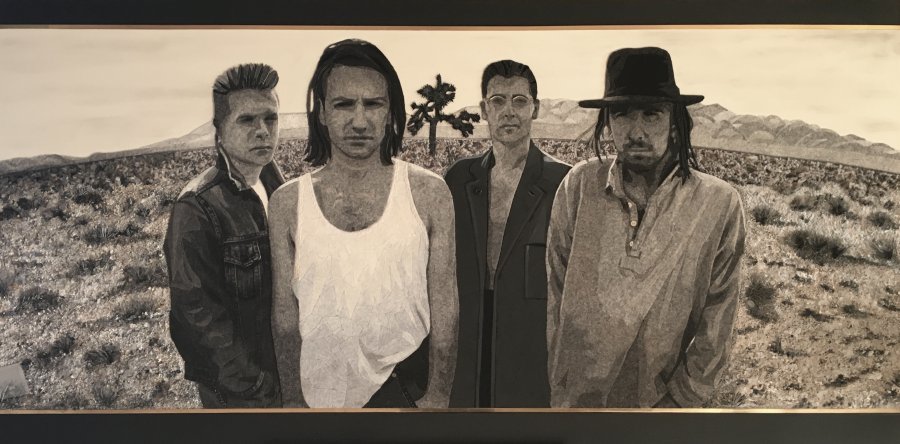 "The Joshua Tree" U2 (90 CM X 180 CM X 4 CM)