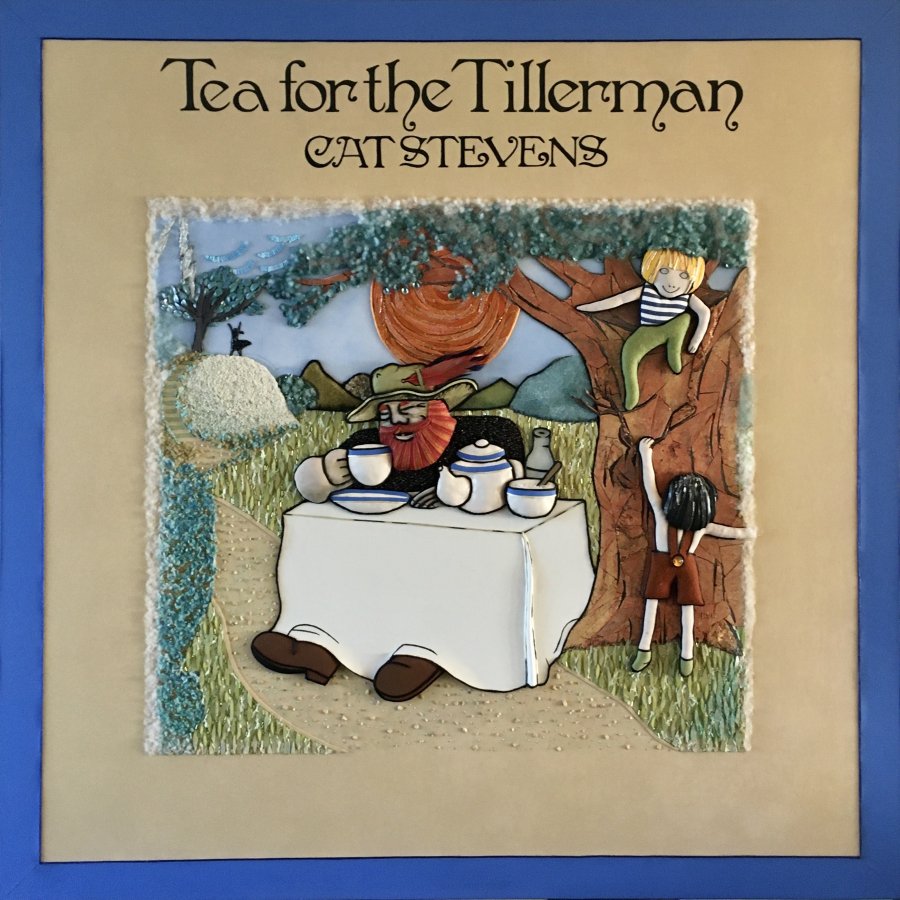 "Tea For The Tillerman" CAT STEVENS (120CM X 120CM X 4CM) 