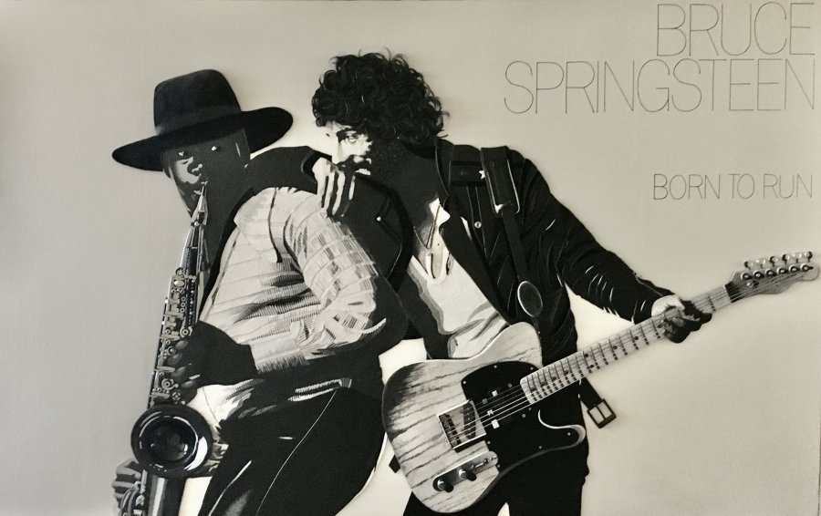 "Born To Run" Bruce Springsteen (120CM X 190CM X 4CM)